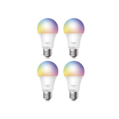 Kit 4 Focos WIFI Multicolor, Intensidad y Color Regulables, Comandos de Voz Mediante Amazon Alexa/Google Assisten - Toer