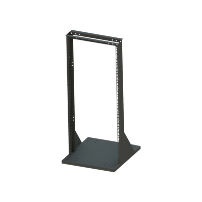 Bastidor Rack de 19 x 72 Pulgadas con Base Extendida para montaje de equipo.