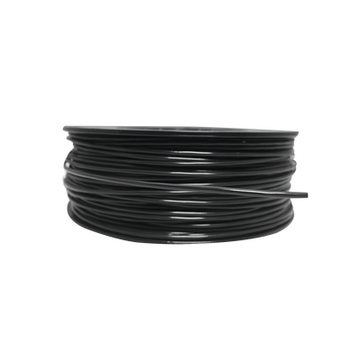 Bobina de 152 Metros de Cable Detector de Calor | Temperatura Fija 185° | Recubrimiento de Nylon Negro Para Aplicaciones en Exterior | Con Guía Acerada