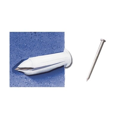 TC-P0 Kit de 20 taquetes y 20 clavos 3/4 para muro falso (1206-01230)