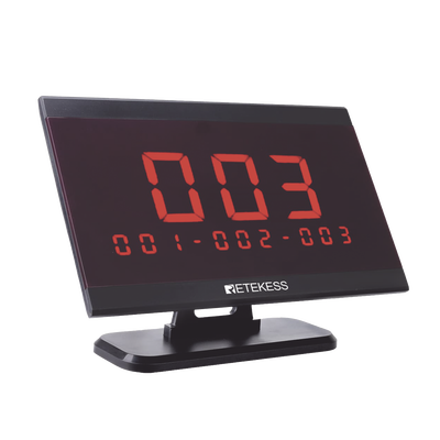 Pantalla receptora inalambrica para sistema de llamada de asistencia