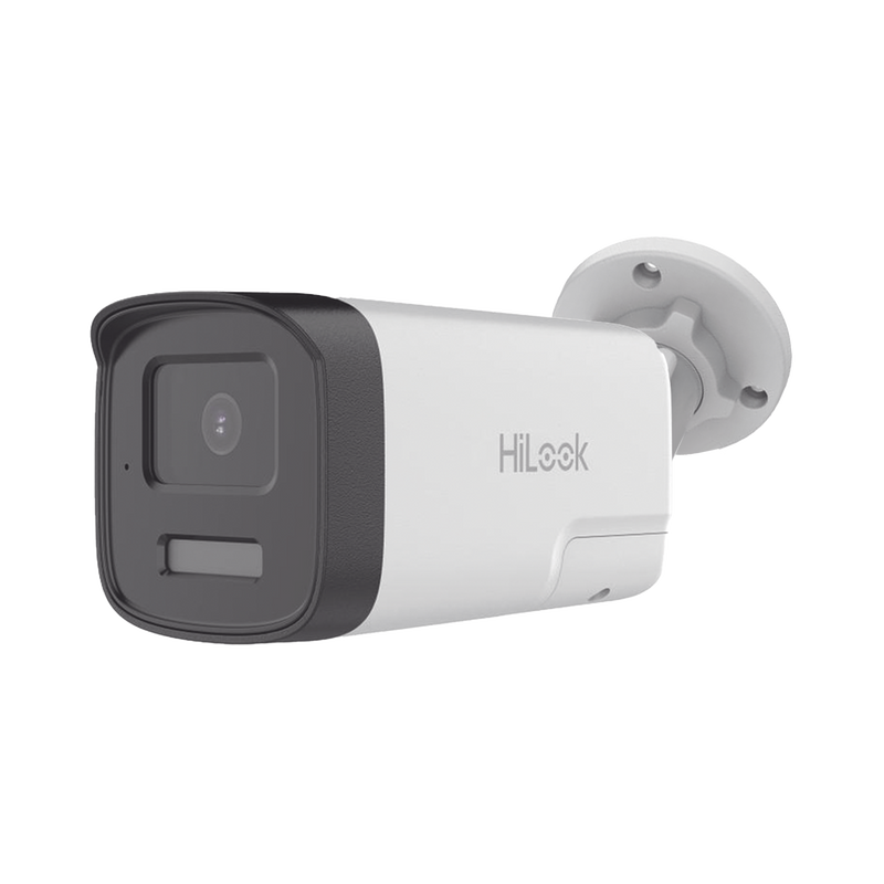 THC-B227-LTS [Audio Bidireccional + Dual Light + ColorVu] Bala TURBOHD 2 Megapixel (1080p) / Lente 3.6 mm / 40 mts IR EXIR + 40 mts Luz Blanca / Micrófono y Bocina Integrado / Exterior IP67 / dWDR