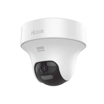 [Audio Bidireccional + Dual Light + ColorVu] PT TURBOHD 3K (5 Megapíxel) / Lente 2.8 mm / 25 mts IR EXIR + 20 mts Luz Blanca / Micrófono y Bocina Integrado  / dWDR / Uso Interior / Plástico