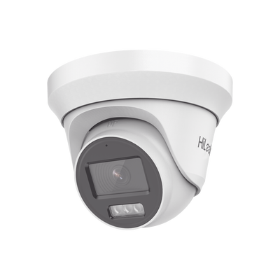 [Audio Bidireccional + Dual Light + ColorVu] Turret TURBOHD 3K / 5 Megapixel / Lente 2.8 mm / 40 mts IR EXIR + 40 mts Luz Blanca / Micrófono y Bocina Integrado / Exterior IP67 / dWD - Toer