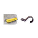 Kit de 12 grapas, 12 taquetes y 12 tornillos para sujetar conductores redondos o tubo en muro (2103-07240) - Toer