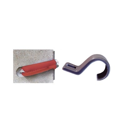 TK-2026 Kit de 3 grapas, 3 taquetes Y 3 tornillos para sujetar conductores redondos o tubo en muro (para tubería de 3/4)  (2105-07240)