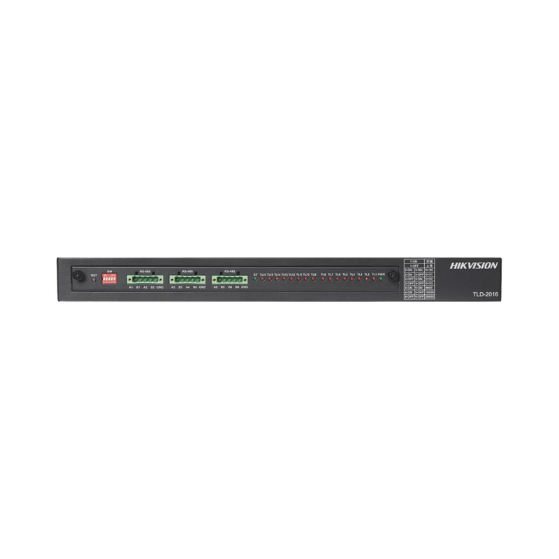 TLD-2016-6 Detector de Luces de Tráfico TLD-2016-6 / 16 Canales / RS485 / Salida DC 5V / SCM para Detección y Comunicación / Protecciones de Voltaje