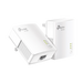 Kit Adaptador Powerline Gigabit Ethernet/ Tecnologia HomePlug AV2 / Puertos 1000Mbps / Plug and Play / hasta 300 M dentro de casa / 1 Puerto 10/100/1000 Mbps / Tamaño ultra compacto - Toer