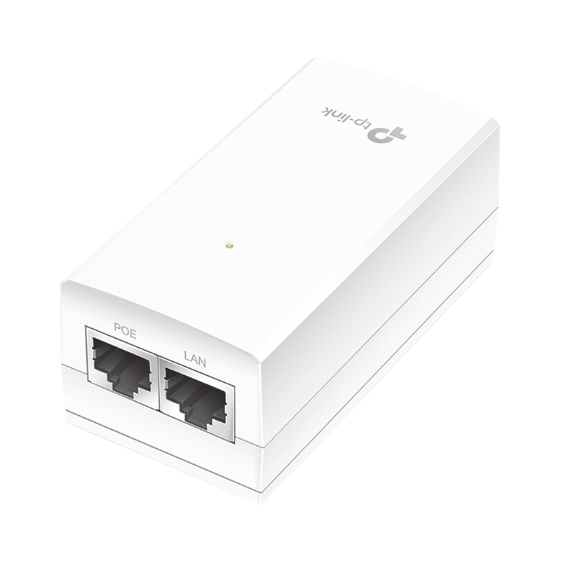 TL-POE2412G Inyector PoE Pasivo de 24V / 2 puerto 10/100/1000 Mbps / Plug and Play / Montaje en Pared