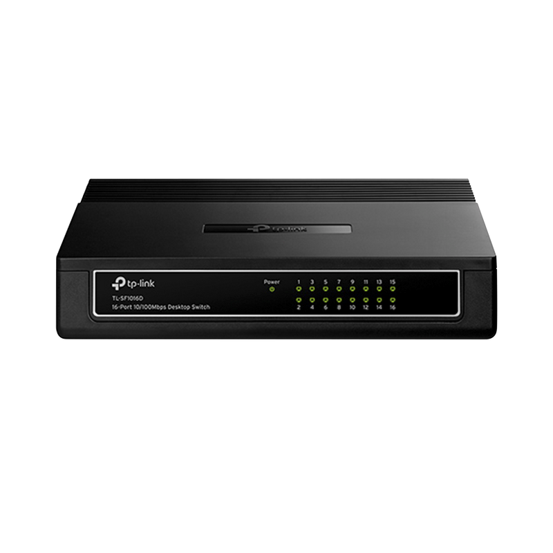 TLSF1016D Switch no administrable de 16 puertos 10/100 Mbps para escritorio