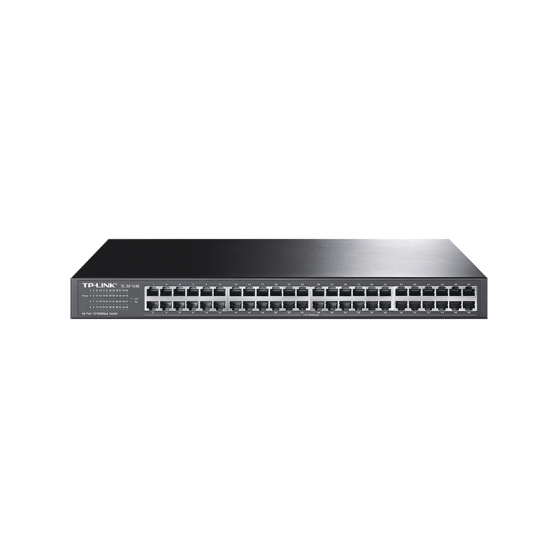 TL-SF1048 Switch no administrable de 48 puertos 10/100 Mbps para montaje en rack