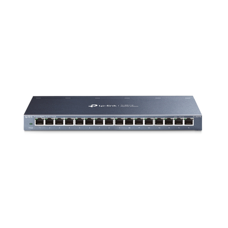 TL-SG116 Switch Gigabit no administrable de 16 puertos 10/100/1000 Mbps para escritorio