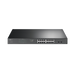 Switch JetStream de 16 puertos 10/100/1000Mbps y PoE af/at, 2 puertos SFP hasta 192W. - Toer