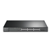 Switch L2+ Omada PoE+ / 24 Puertos PoE+ 10/100/1000 Mbps / 4 Puertos SFP+ 10G / 2 Puertos Consola (RJ45 y microUSB) / Administración Centralizada Omada o Stand-Alone / Multicast IGMP / Presupuesto PoE 384W / Montaje en Rack / (SG3428XMP) - Toer