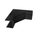 Esquinero Interior Color Negro de PVC Auto Axtinguible, Para Canaleta TMK-1720-N-CC (5220-02003) - Toer