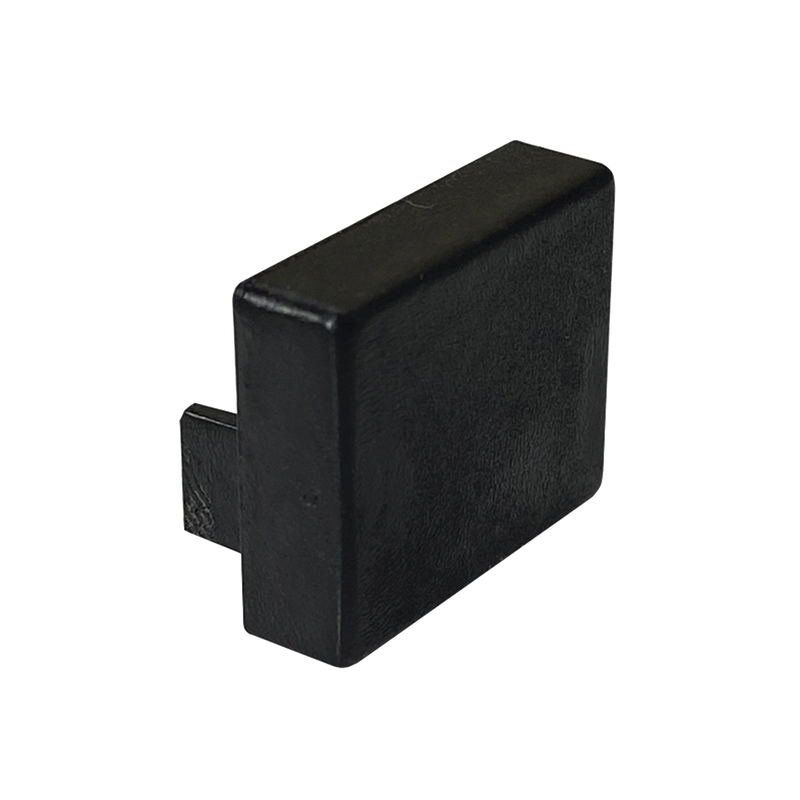 TMK-1720-F-N Tapa Final en Color Negro de PVC Auto Extinguible, Para Canaleta TMK-1720-N-CC (5290-02003)