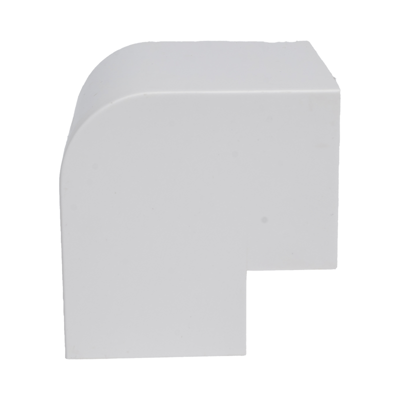 TMK-4577-EE Esquinero Exterior Color Blanco de PVC Auto Axtinguible, Para Canaleta TMK-4577 (5510-02001)