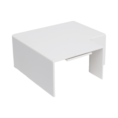 Sección en "L" Color Blanco de PVC Auto Extinguible, Para Canaleta TMK-4577 (5530-02001) - Toer