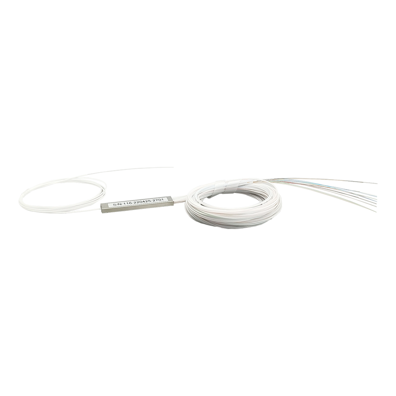 TM-PLC-1X16WOC Splitter (Divisor Óptico) tipo PLC, 1x16, para fusión (sin conectores)
