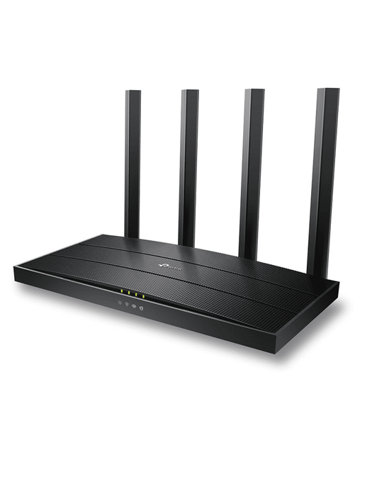 TP-LINK Archer AX12 - Ruteador WiFi 6 AX 1500Mbps con 1 puerto WAN RJ45 Gigabit Ethernet, 3 puertos LAN RJ45 Gigabit Ethernet, tecnologías MU-MIMO y OFDMA, además 4 antenas con Beamforming.