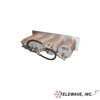 Duplexer Pasa Banda-Rechazo de Banda, 400-470 MHz, 4 Cavidades (4Dia.) 5 MHz, 250 Watt, N Hembra