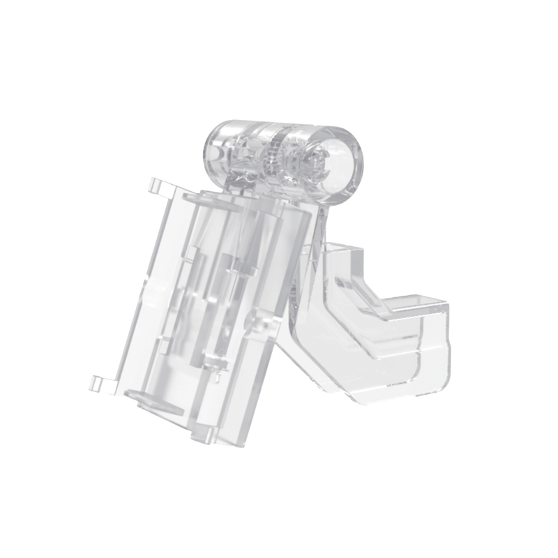 T-SHAPE-HOOK-3124 Gancho en T con Placa Trasera Adaptadora para Etiqueta de Tinta Electrónica / AccessPRO / Diametro 5-9 mm / Compatible con 2.13 - 2.66 - 2.9