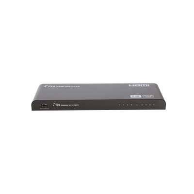 Divisor (Splitter) HDMI 4K de 1 Entrada a 8 Salidas (Simultaneas) / Soporta 4K×2K / Ajuste de resoluciones EDID / HDR / HDMI 2.0 /  HDCP 2.2  / Permite mezclar pantallas en 4K y 1080P - Toer