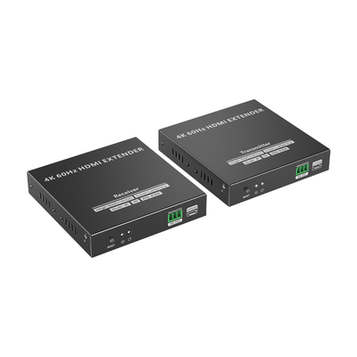 Kit Extensor HDMI para distancias de 120 metros | Soporta resolución 4K @60Hz | Cat 6, 6a y 7 | Salida Loop en el Tx para visualización local | Soporta control remoto del equi - Toer