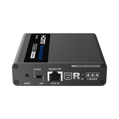 Receptor Compatible para Kits TT- 676 / 4K@60Hz con IR / Distancia de 70 Metros / Conexión en Cascada de hasta 10 Receptores con TT676. - Toer
