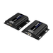 Kit extensor para distancias de hasta 200 metros | Resolución 4K @60Hz | Cat 6 | Conexión uno a uno y uno a muchos hasta 120 mts | Compatible con Switch gigabit | Control IR - Toer