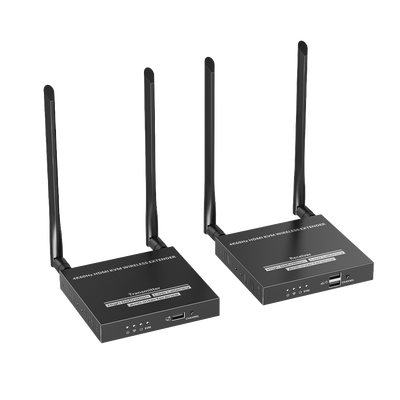 Kit Extensor Inalámbrico | 4K@60Hz | Transmisión hasta 50m | Transferencia IR | Emparejamiento SSID - Toer