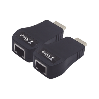 Kit Extensor 25m convertidor Señal HDMI a UTP (Cat5e/Cat 6)  / Calidad PREMIUM - Toer