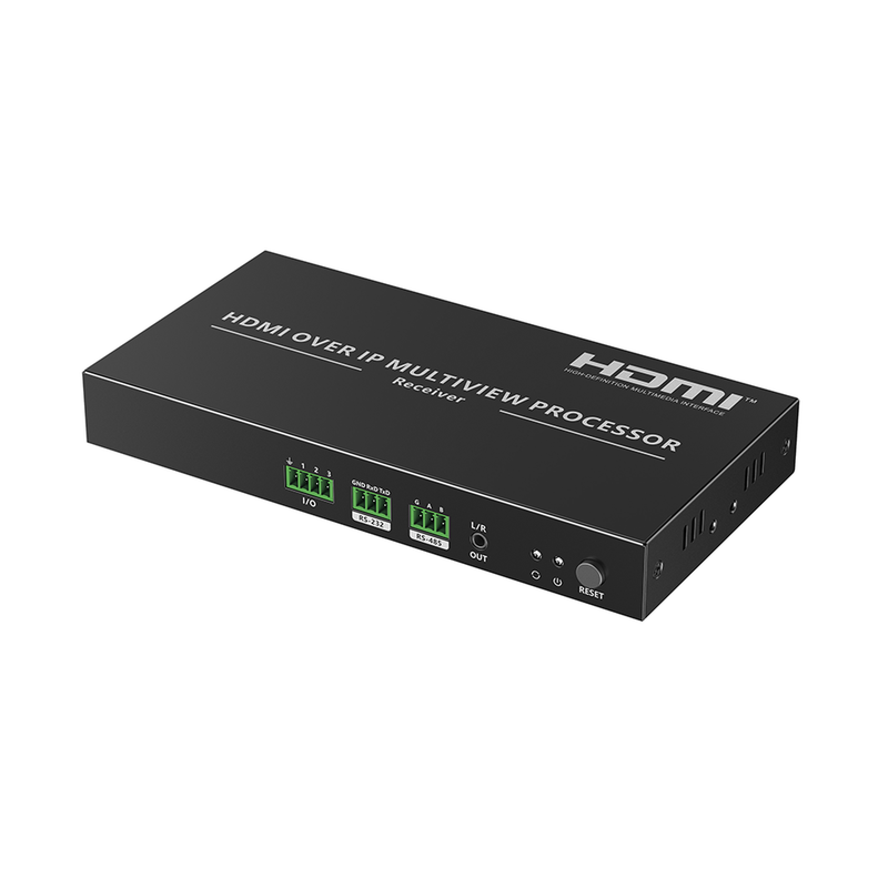 TTRXMULTIVIEWER Receptor 4K60Hz sobre IP con multivisor