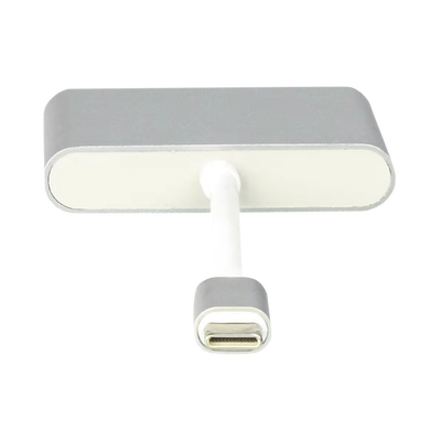 Adaptador Multipuerto USB-C 3.1 A HDMI 4K / USB 3.0 / USB – C /  Alta Velocidad de Transmisión de Datos / Admite Carga Rápida (PD) en el Puerto USB – C - Toer