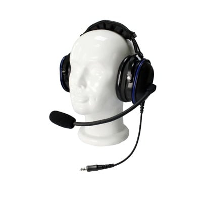 TX-750-M01 Auriculares de diadema de uso rudo sobre la cabeza para radios GP300/P1225/PRO3150/MAG ONE/EP450/DEP450