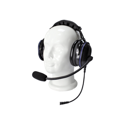 Auriculares de diadema de uso rudo sobre la cabeza para Motorola XIR P6600/6620,XIR P8668/8660/8620/8600, XPR 3300/3500/DEP 550/570; DGP 5050/5550/8050/8550