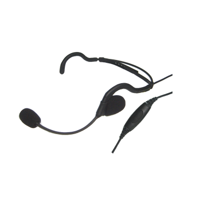 Diadema por detrás de la cabeza con boom flexible para HYTERA PD-706/PD-786/PT-580