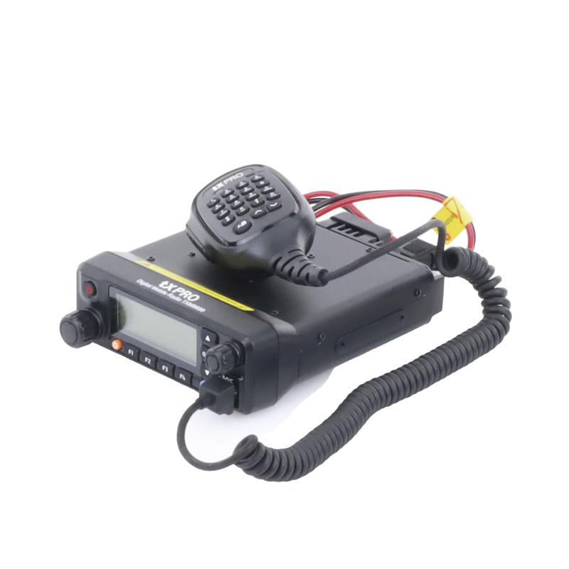 TXM9600 Radio Móvil Digital DMR Doble Banda 136-174 MHz en VHF y 400-480 MHz en UHF, Decodifica DTMF en Pantalla, Ideal para Radiobase