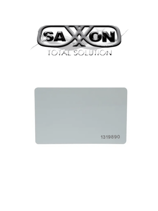 SAXXON SAXTHF01- TAG o Tarjeta De PVC UHF pasivo / Compatible con Lectoras SAXR2656 & SAXR2657 / EPC GEN2 / Folio Impreso