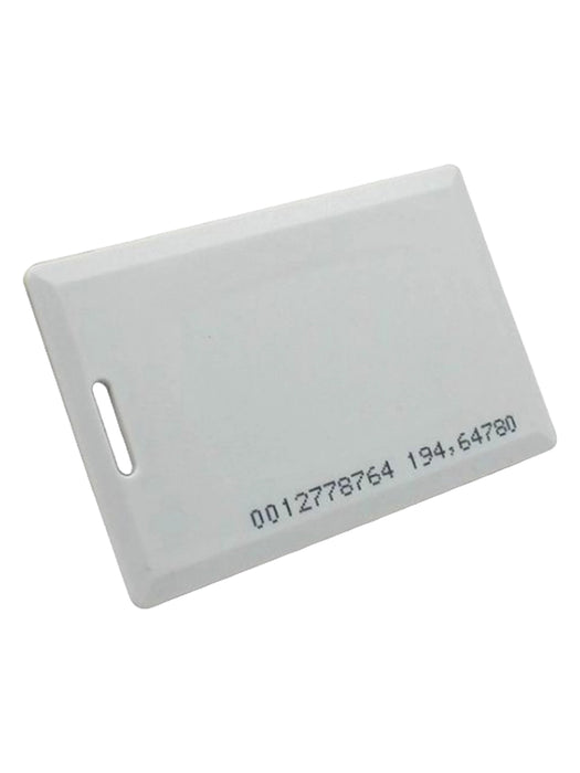 ZKTECO IDCARDKR2K - Tarjeta ID con Frecuencia de 125 kHz, Tipo Clamshell (Perforada y Con Grosor de 1.88 mm) con Folio Impreso