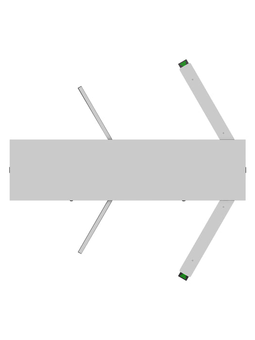 ZKTECO FHT3300 - Torniquete modular de Altura Completa, Acero Inoxidable SUS304, IP54, Compatible con 110 / 220 Vca, 3 Barras de Giro, Alta Durabilidad (1 Millón de Ciclos), Capacidad de 20 Personas por Minuto