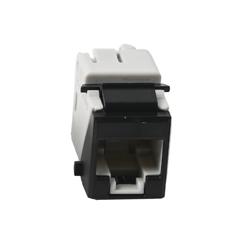 U6A-K01NS Jack UltraMAX Cat6A, UTP, Tipo Keystone, Color Negro, Punch Down