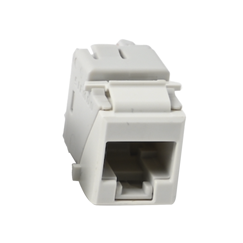 U6A-K02NS Jack UltraMAX Cat6A, UTP, Tipo Keystone, Color Blanco, Punch Down