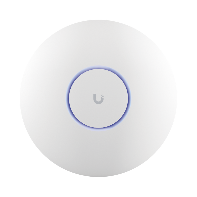 U7-PRO Access Point UniFi WiFi 7 Pro / Soporta 6 GHz / para Interior en Techo o Pared / 6 streams / MU-MIMO 2x2 en cada banda (2.4/5/6 GHz) / Multi-Link Operation /  Puerto 2.5 GbE. NO incluye POE+