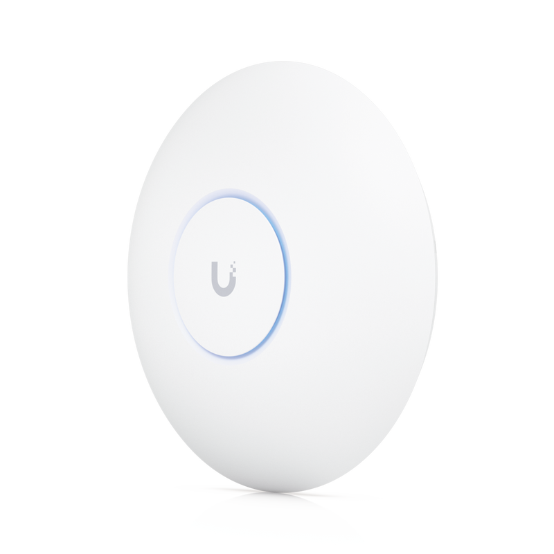 Access Point UniFi U7 Pro Max con 8 streams espaciales / para Techo o Pared / Tribanda (2.4/5/6GHz) / Radio Dedicado a Escaneo Espectral / Puerto 2.5 GbE / 500 clientes / POE+ (No incluido) / Para alta densidad de usuarios en escenarios exigentes
