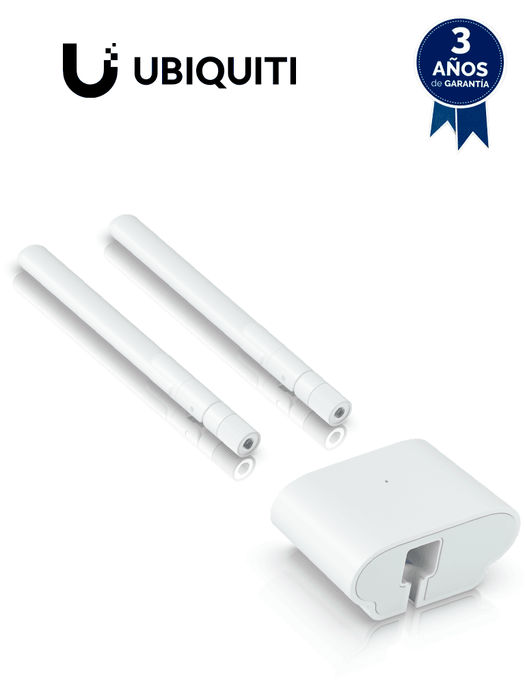 UBIQUITI UK-Ultra Omni Wi-Fi Kit - Solución de alta cobertura 360° con antenas omnidireccionales resistentes al agua, compatible con UniFi UK-Ultra. Ideal para ampliar señal Wi-Fi en exteriores e interiores con rendimiento estable y profesional.