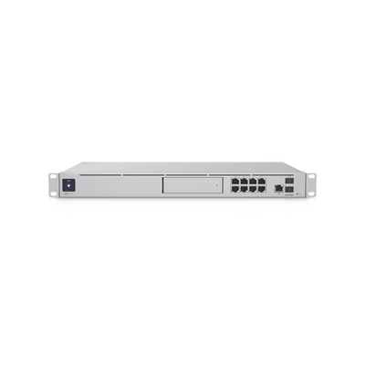 UniFi OS Console: Dream Machine Special Edition, 8 puertos LAN RJ45 con POE, 1 LAN SFP+, 1 WAN 2.5G RJ45  y 1 WAN SFP+, 128 GB de memoria interna. Todas las aplicaciones UniFi integradas - Toer