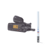 Kit de radio UM385BK | mas antena marina de fibra de vidrio TX-5101SYS/10M fabricada en fibra de vidrio con base roscable de acero inoxidable - Toer