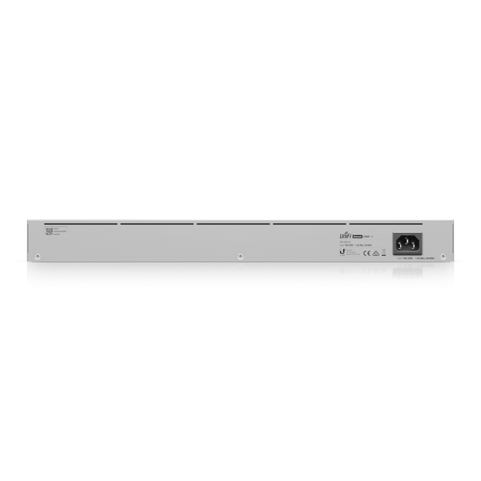 UBIQUITI USW-48 UniFi Switch Capa 2 de 48 puertos 10/100/1000 Mbps más 4 puertos 1G SFP, con pantalla informativa.