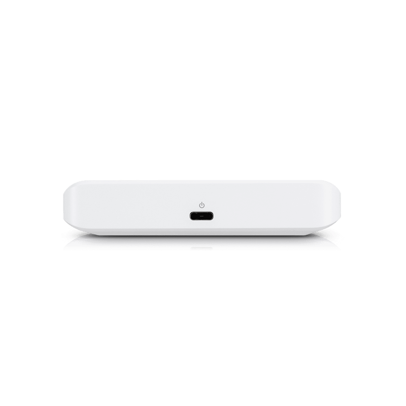 UBIQUITI USW-FLEX-MINI Switch UniFi Administrable Compacto de 5 Puertos 10/100/1000 Mbps, entrada de PoE 802.3af/at